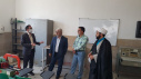 بازدید رئیس دانشگاه از مرکز آموزش علمی کاربردی خانه کارگر
