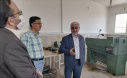 بازدید رئیس دانشگاه از مرکز آموزش علمی کاربردی خانه کارگر
