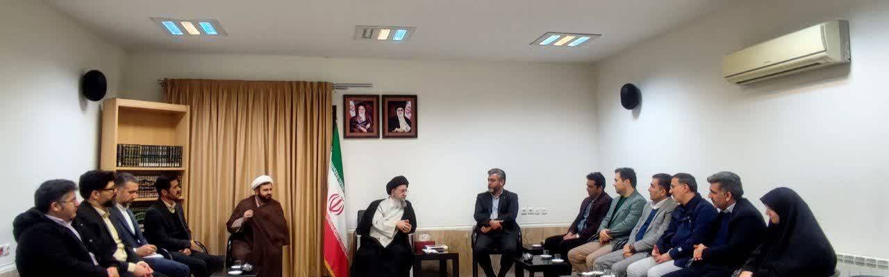 دیدار با نماینده مقام معظم رهبری در استان گلستان به مناسبت روز وحدت حوزه و دانشگاه