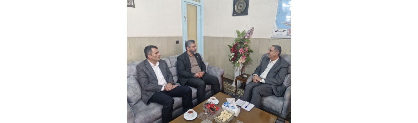 دیدار رئیس دانشگاه جامع علمی کاربردی گلستان با مدیر نمایندگی وزارت امور خارجه در استان گلستان