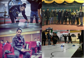 کسب رتبه دوم و سوم در سیزدهمین دوره مسابقات بین المللی رباتیک و نمایشگاه ابتکارات و اختراعات توسط دانشجوی گلستانی