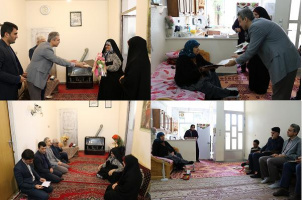 دیدار و تکریم مادران شهدا توسط رئیس دانشگاه جامع علمی کاربردی استان گلستان در روز میلاد حضرت فاطمه (س)