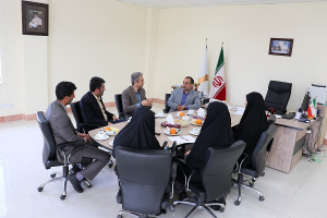 دیدار و گفتگوی دکتر دهقانی  و  آقای ولیخانی رئیس حفاظت و اطلاعات مؤسسه آموزش عالی شهید قدوسی قوه قضاییه