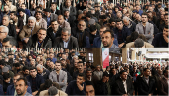 حضور پر شور خانواده بزرگ دانشگاه جامع علمی کاربردی در  تجمع یوم اله ۹ دی