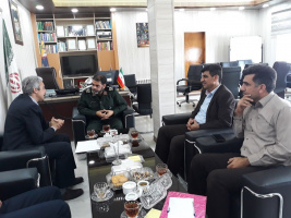 نشست صمیمی  رئیس دانشگاه علمی کاربردی استان گلستان با فرمانده سپاه نینوا استان گلستان برگزار شد