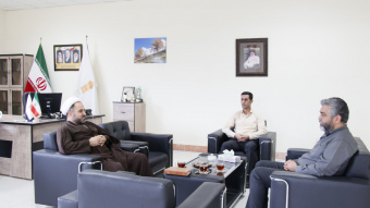 دیدار رئیس حراست نهاد نمایندگی مقام معظم رهبری در دانشگاههای کشور با رئیس دانشگاه جامع علمی کاربردی گلستان
