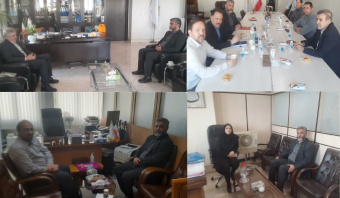 دیدار رئیس دانشگاه جامع علمیکاربردی گلستان با مسئولان ستاد مرکزی دانشگاه