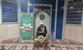 برگزاری محفل انس با قرآن کریم و برپایی ضیافت افطاری ساده
