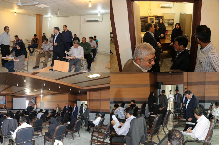 بازدید مدیر کل  امور دانشجویی دانشگاه جامع علمی کاربردی کشور  از برگزاری امتحانات پایان ترم دانشجویان دانشگاه  علمی کاربردی استان گلستان