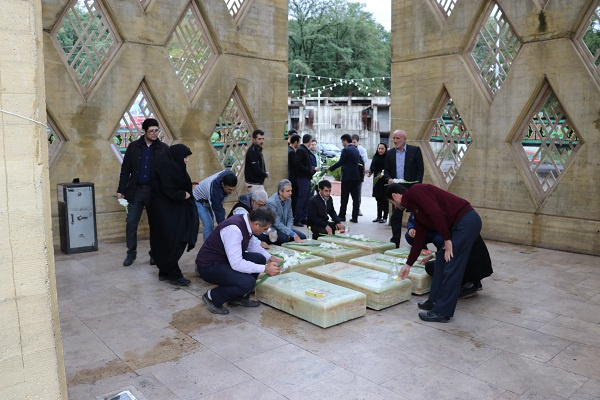 همایش پیاده روی و تجدید میثاق رئیس و کارکنان مراکز علمی کاربردی استان گلستان با شهداء