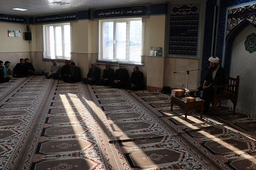 برگزاری روضه به مناسبت شهادت حضرت فاطمه سلام الله علیها