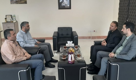 دیدار سرپرست دانشگاه جامع علمی کاربردی گلستان با رئیس جهاد دانشگاهی گلستان