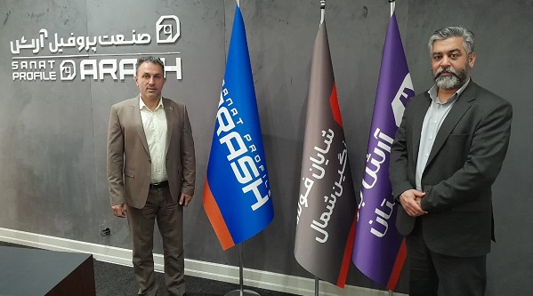 بازدید سرپرست دانشگاه جامع علمی کاربردی گلستان از شرکت صنعت پروفیل آرش