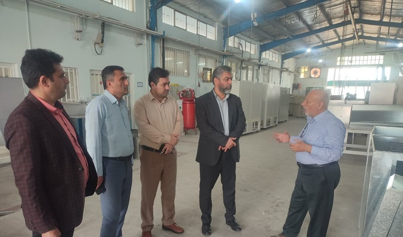 بازدید سرپرست دانشگاه جامع علمی کاربردی گلستان از شرکت دانش بنیان دانش پژوهش فجر